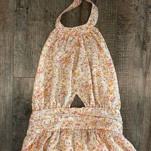 Pink Lily Halter Top Dress